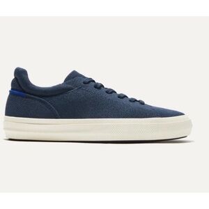 Rothy's The RS02 Knit Sneaker Navy Blue Cushioned Lace Up Men’s 10